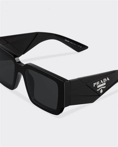 oculos de sol prada homem|Óculos de sol Prada Runway Cinza Ardósia/lentes Pretas .